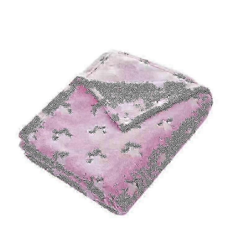 Glow In The Dark Throw Blanket, couverture en fourrure super douce et chaude et confortable-Yvan