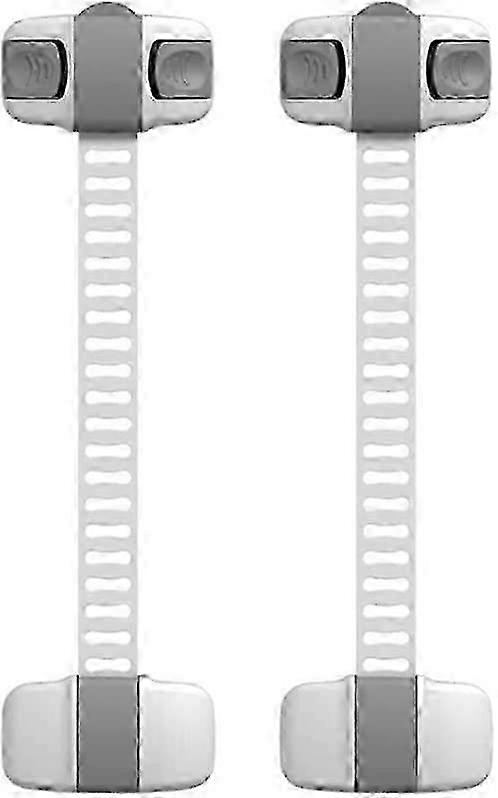 2pcs Child Window Blocks Baby Window Restraint Baby Safety Locks Gray