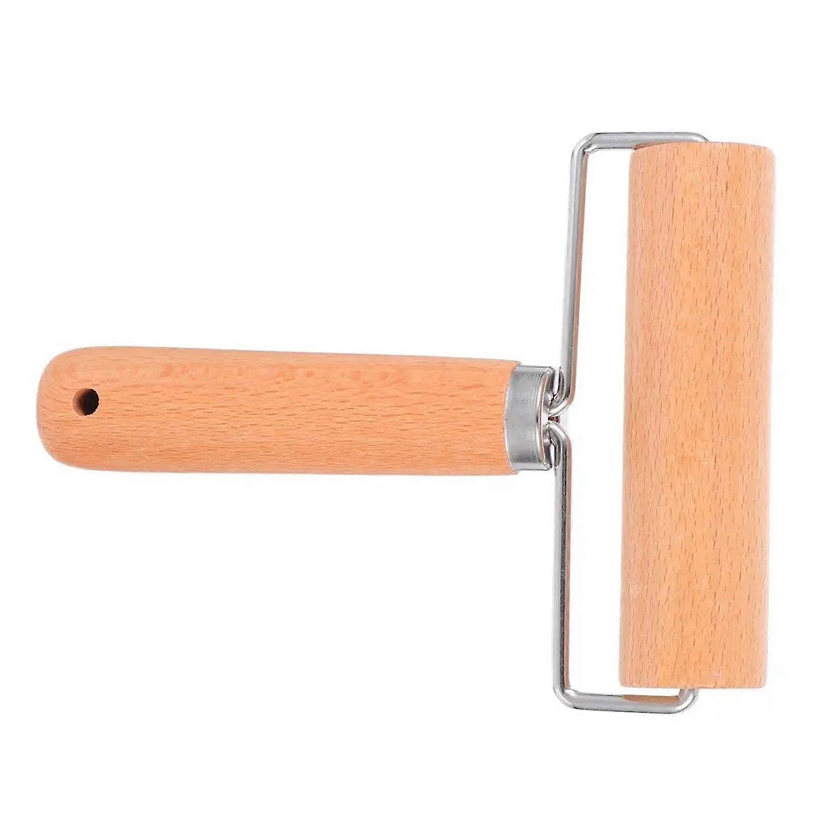 Wooden Rolling Pin Ergonomic Handle Nonstick Surface Dough Roller For Baking Pastries Pizza Dough Kitchen Utensils Tool