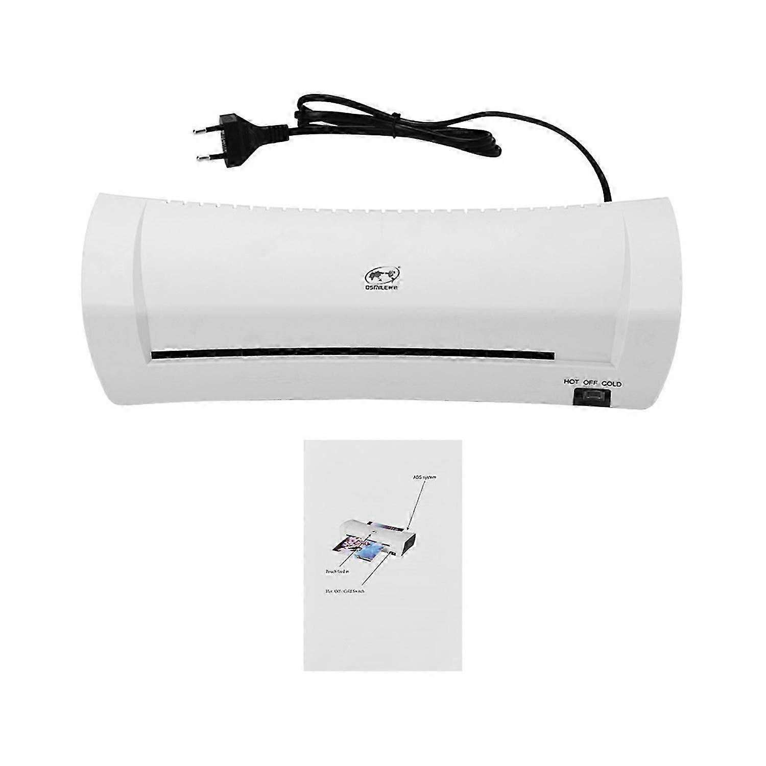 A4 Laminator Machine 230mm Entry Width Hot and Cold Laminating Machine for Document Photo for Home S