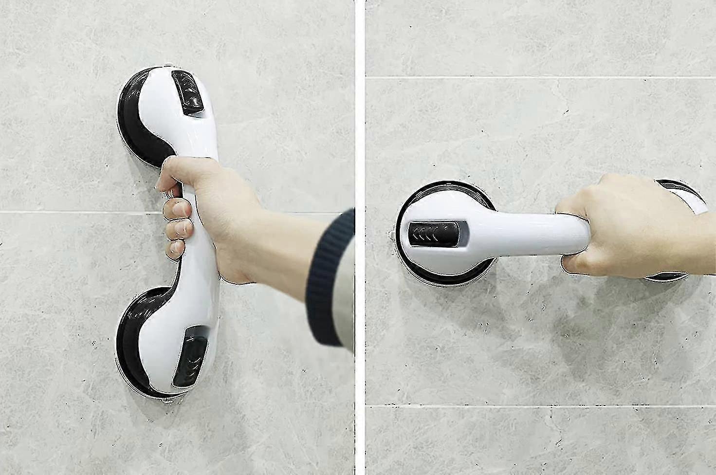 2er-Pack 12" Badezimmer-Haltegriffe Duschgriff mit starkem Saugnapf