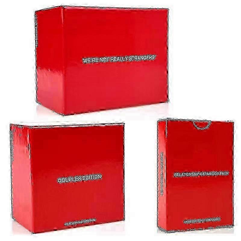 English Version We're Not Really Strangers Is Not A Stranger Game Couple Card Board Game 3 Versions--Uki 2025