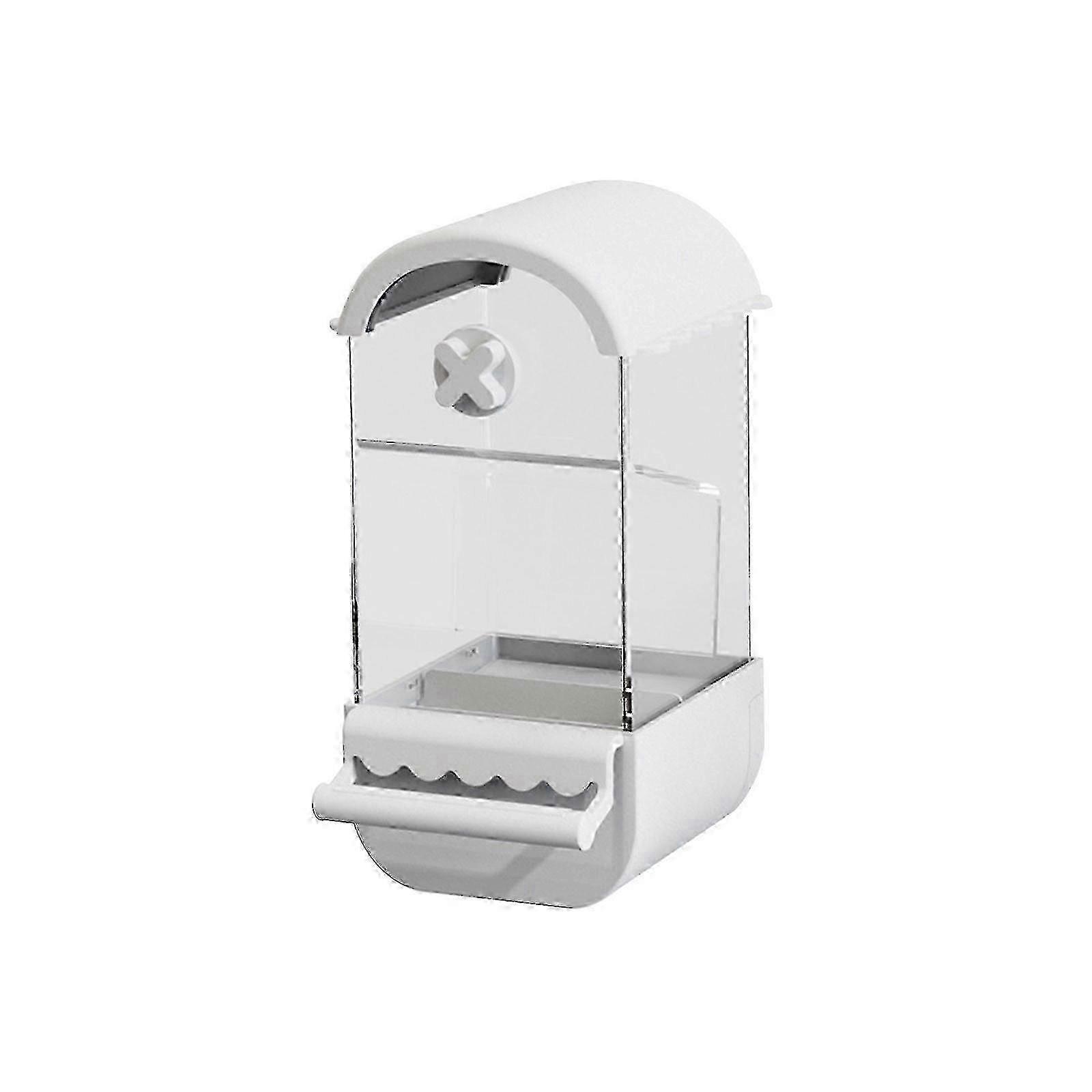 Bird Automatic Feeder Bird Feeding Bowl Scattering And Splashing Parrot Automatic Feeder Bird Feeding Device Bird Supplies And Tools