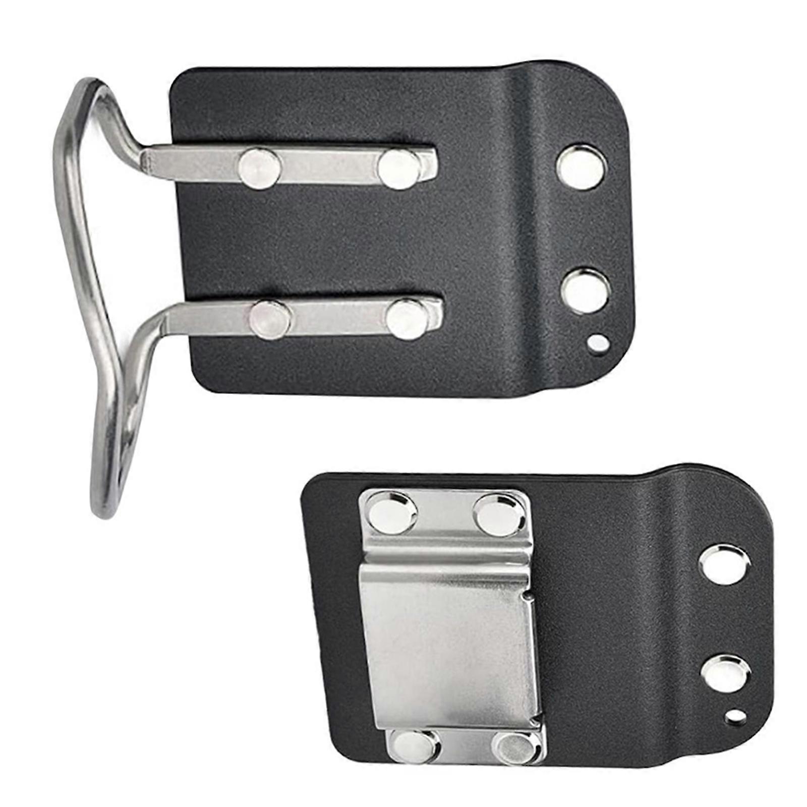 Sturdy 2pc Hammers And Electric Screwdriver Hooks Lightweight Tool Belt Accessories For Professionals DIYers Multicolor
