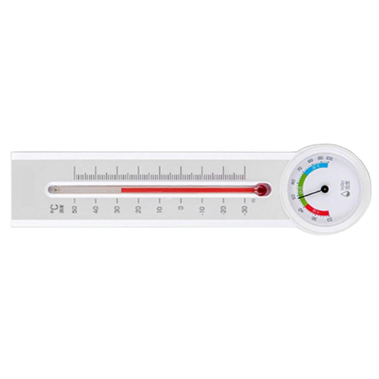 Precision Thermometer Hygrometer High Accuracy for Indoor Household Wall Mounted Temperature Detector Humidity Sensor Multicolor