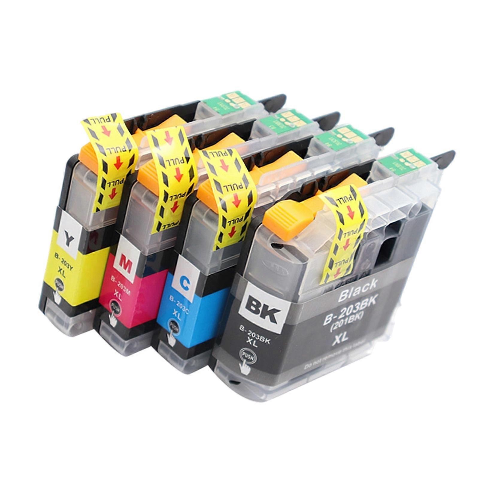 Friendly ABS Liquid Ink Cartridge LC101 LC103 Printer Quick Snap Design Long Lasting Multicolor
