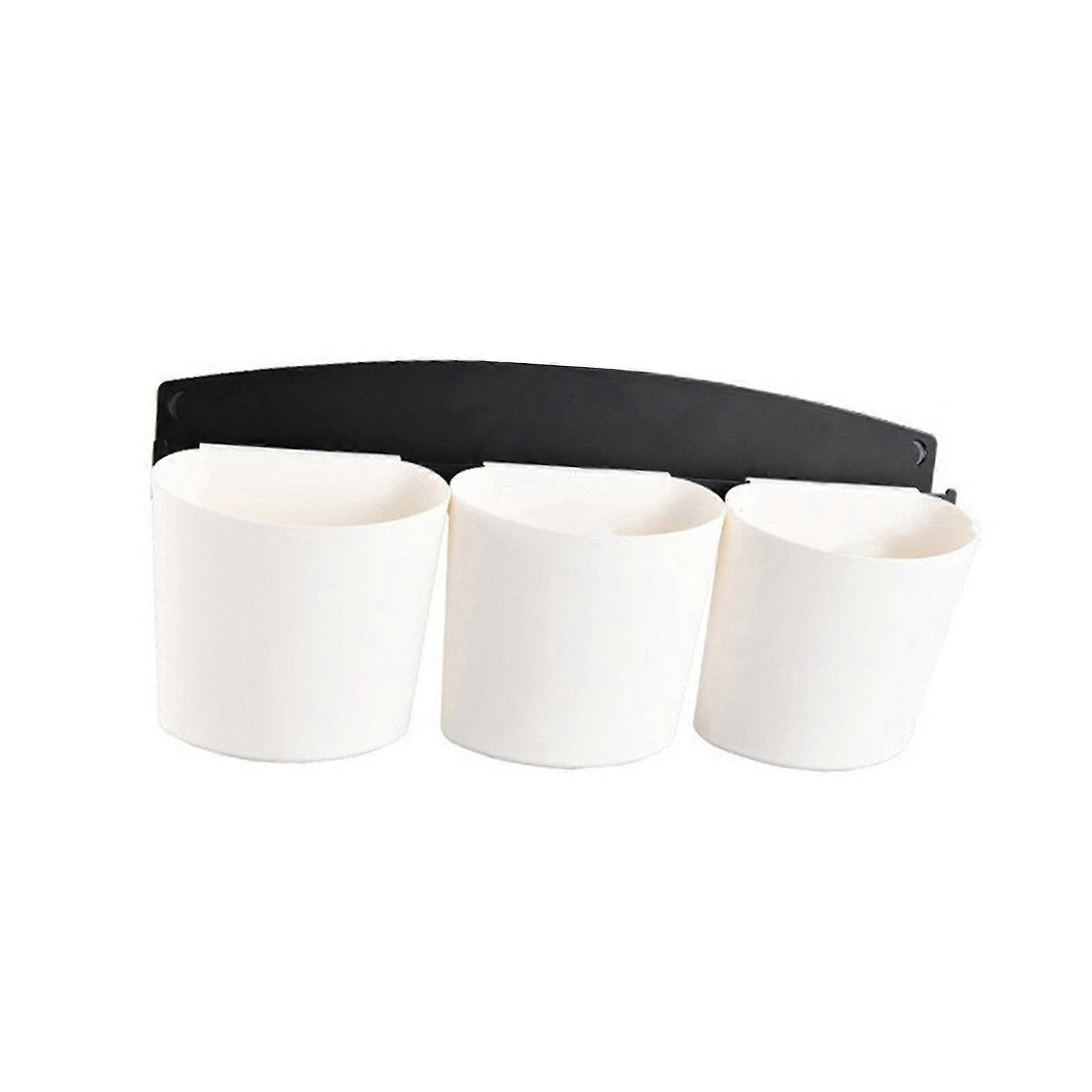 Förvaringskorg Skåpdörr Organiserare Förvaring Väggmonterad Plastförvaringskorg för Vägg, Kylskåp, Kök Flerfärgad