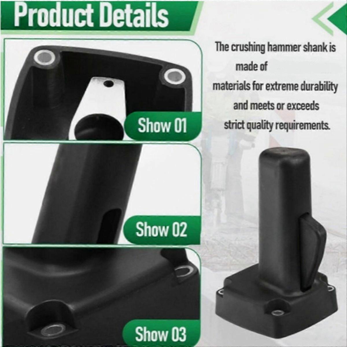 1617000A10 Handle Assembly,for Breaker Hammer USH27 1615132010 1615132011, Power Tool Replacement Pa