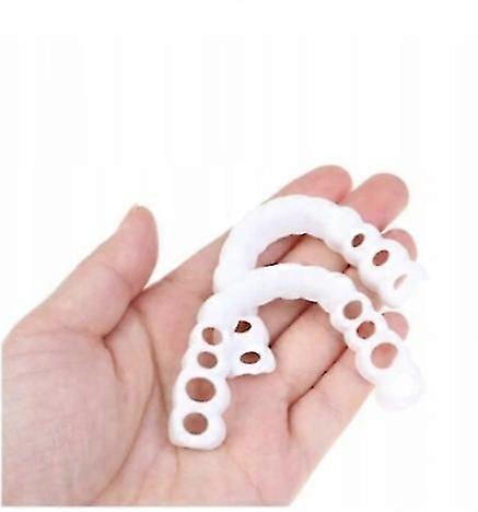 2x Temporary Teeth Upper  Bottom Tooth