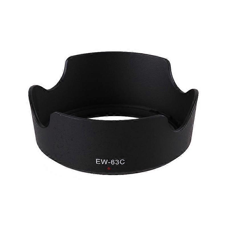 For Canon EW-63C Lens Hood Petal Shape Blocks Glare Prevents Lens Flare Protects Lens From Impact Durable Bayonet Mount