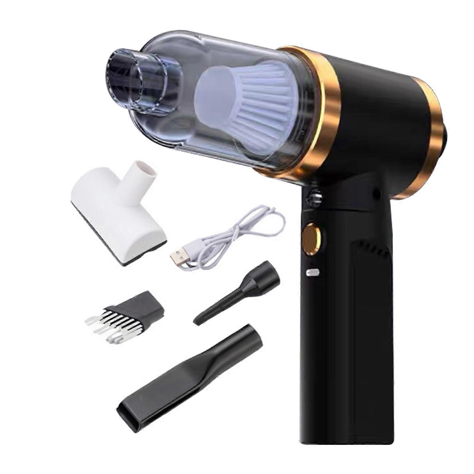 Mini Vacuum Cleaner with Blower Function Wireless, Powerful Portable Vacuum for Home, Office Desk Cleanup, and Keyboard Dust Removal