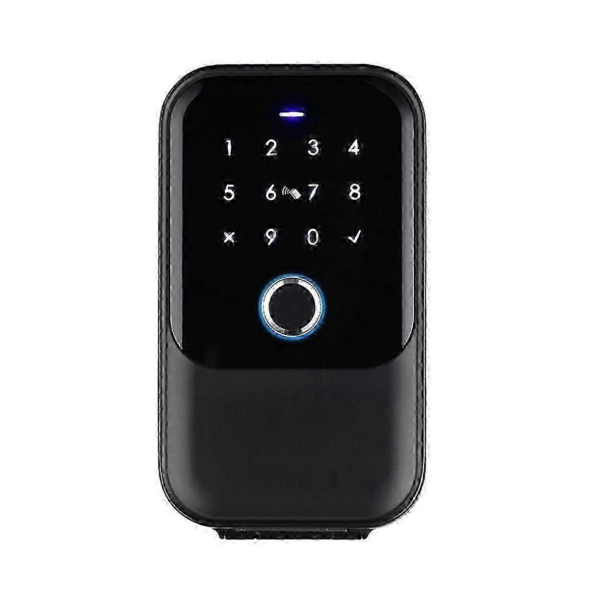 Waterproof Cover Safe Tuya Code Fingerprint Bluetooth Wifi Smart Key Box App Remote Wall Mount Combi