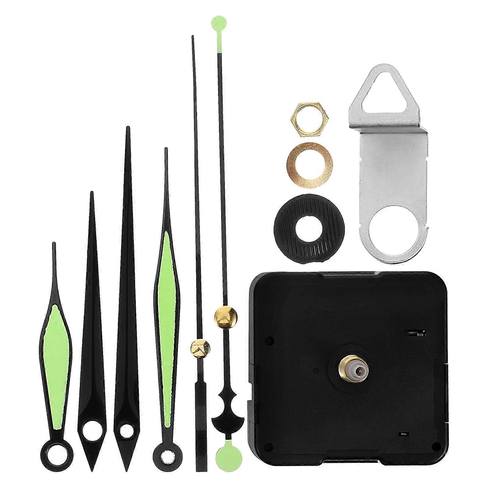 1 Set of Replaceable Clock Movements DIY Clock Mechanism Kits Wall Clock Movements