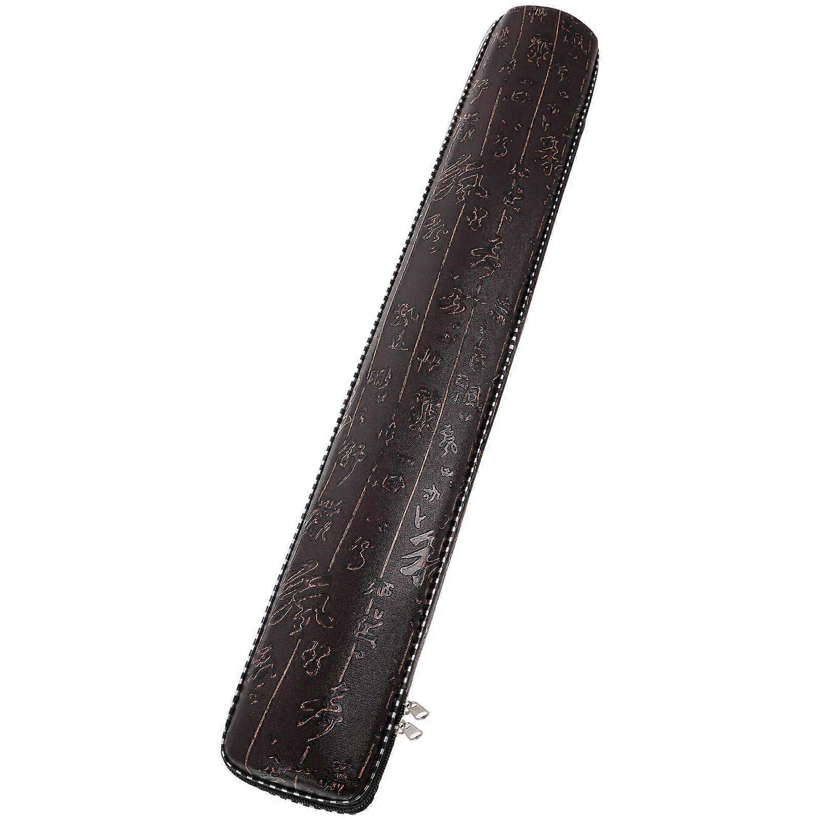 Recorder Flute Case Protective Case For Flutes Metal Plastic Rectangular Shape 1Set