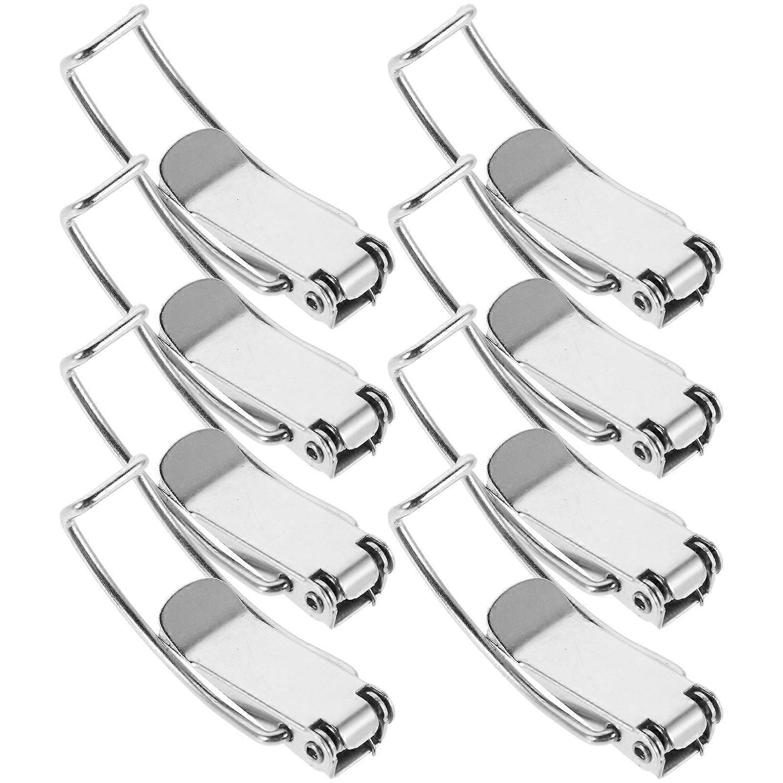 Duck-Mouth Buckle Hook Lock for Sealed Containers 8Pcs Spring Toggle Latch
