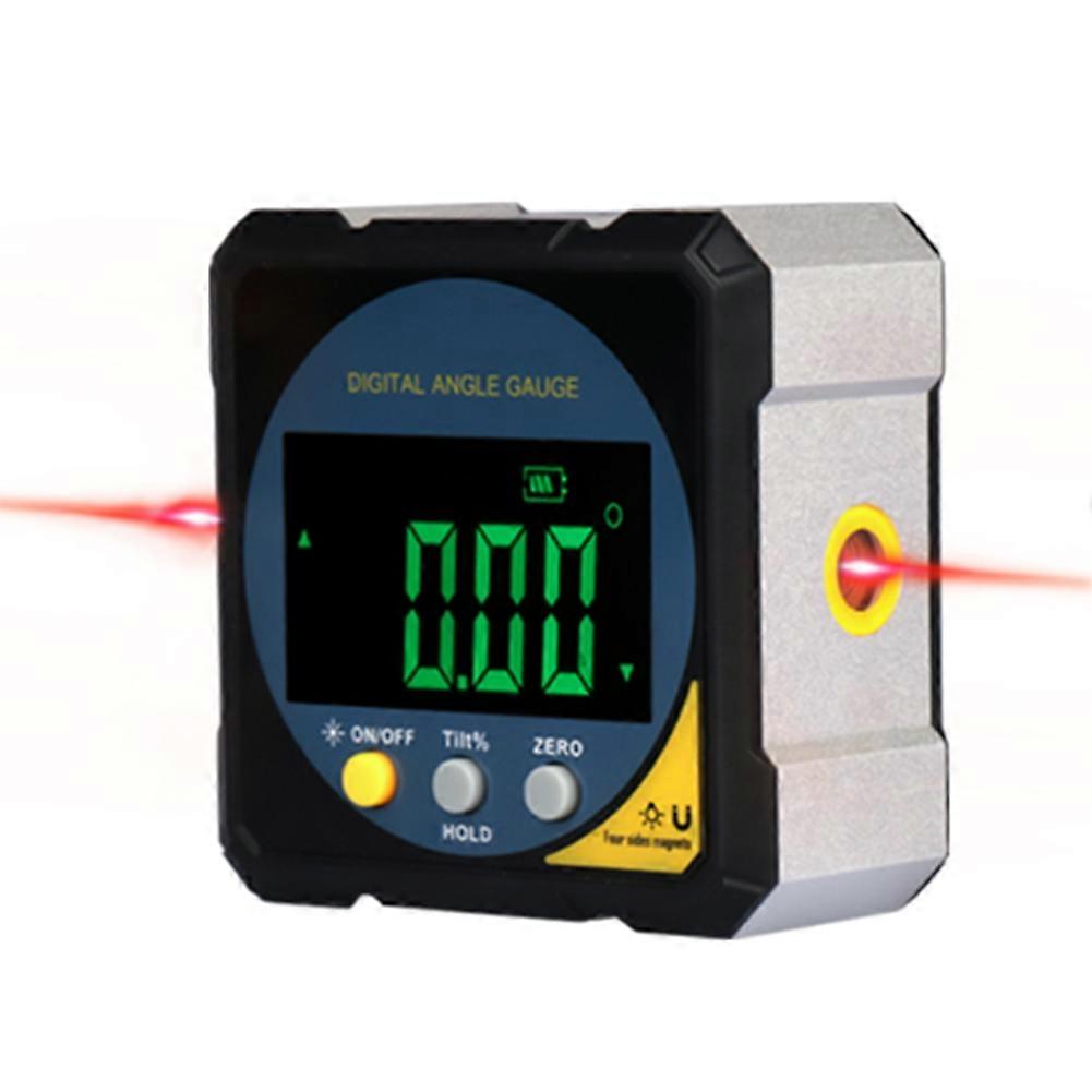 Digital Laser Protractor Inclinometer Laser Inclinometer Level Angle Finder Goniometer Magnet Tilt Measuring Tool