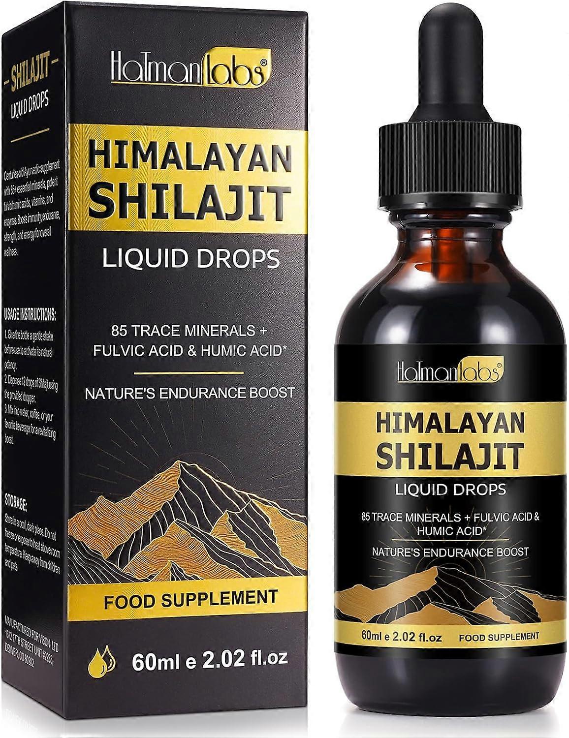 Himalayan Shilajit, Liquid Drops, 60ml