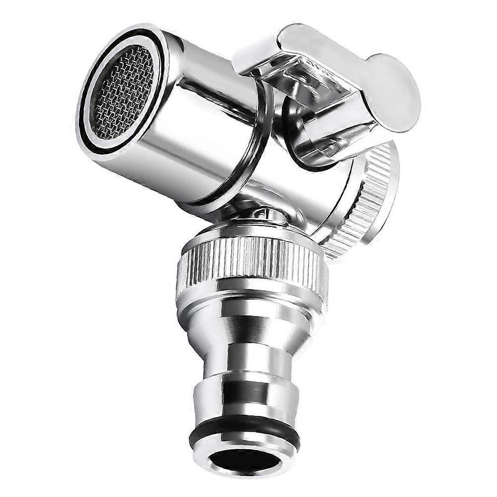 Faucet Splitter Washing Machine Water Line Connector Sink Hose Attachment
