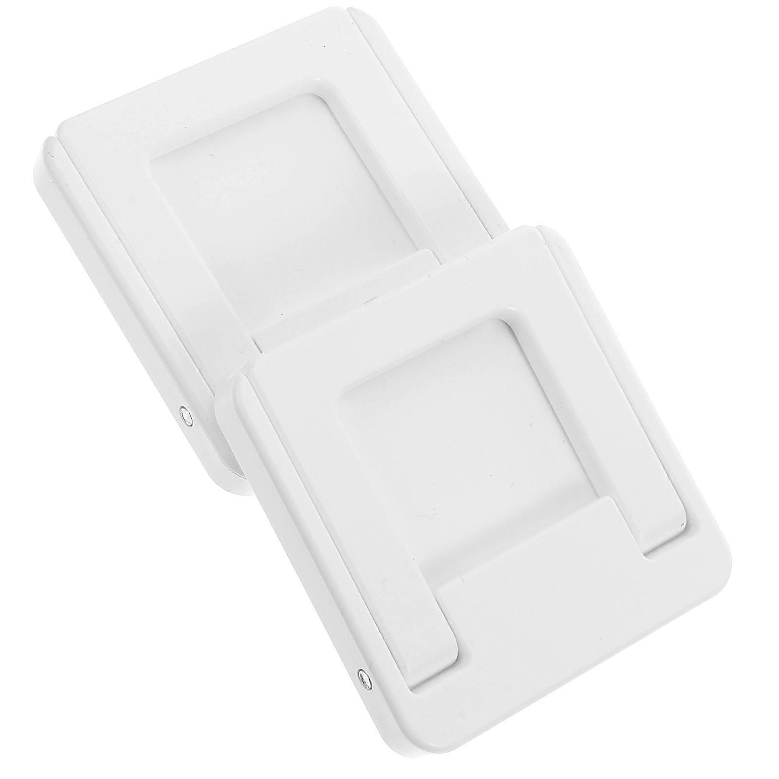 Square Self-Stick Cabinet Handle 2Pcs With Strong Adhesive For Convenient Use In Home Improvement Projects