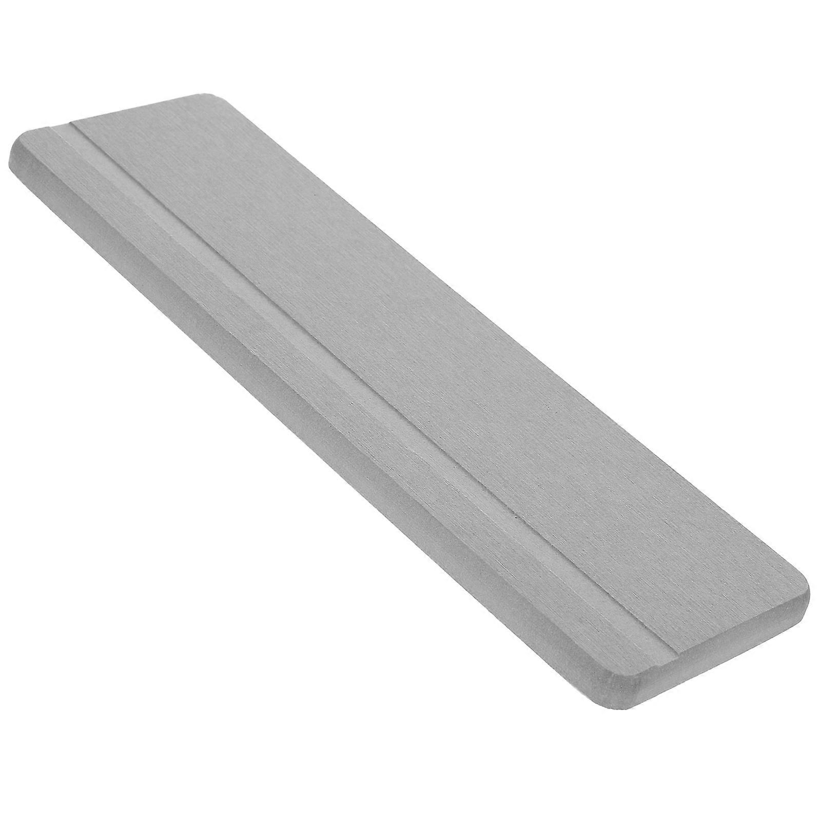 Absorbent Diatomite Coaster Mat 5Pcs For Kitchen Use Grey Rectangular Water Drying