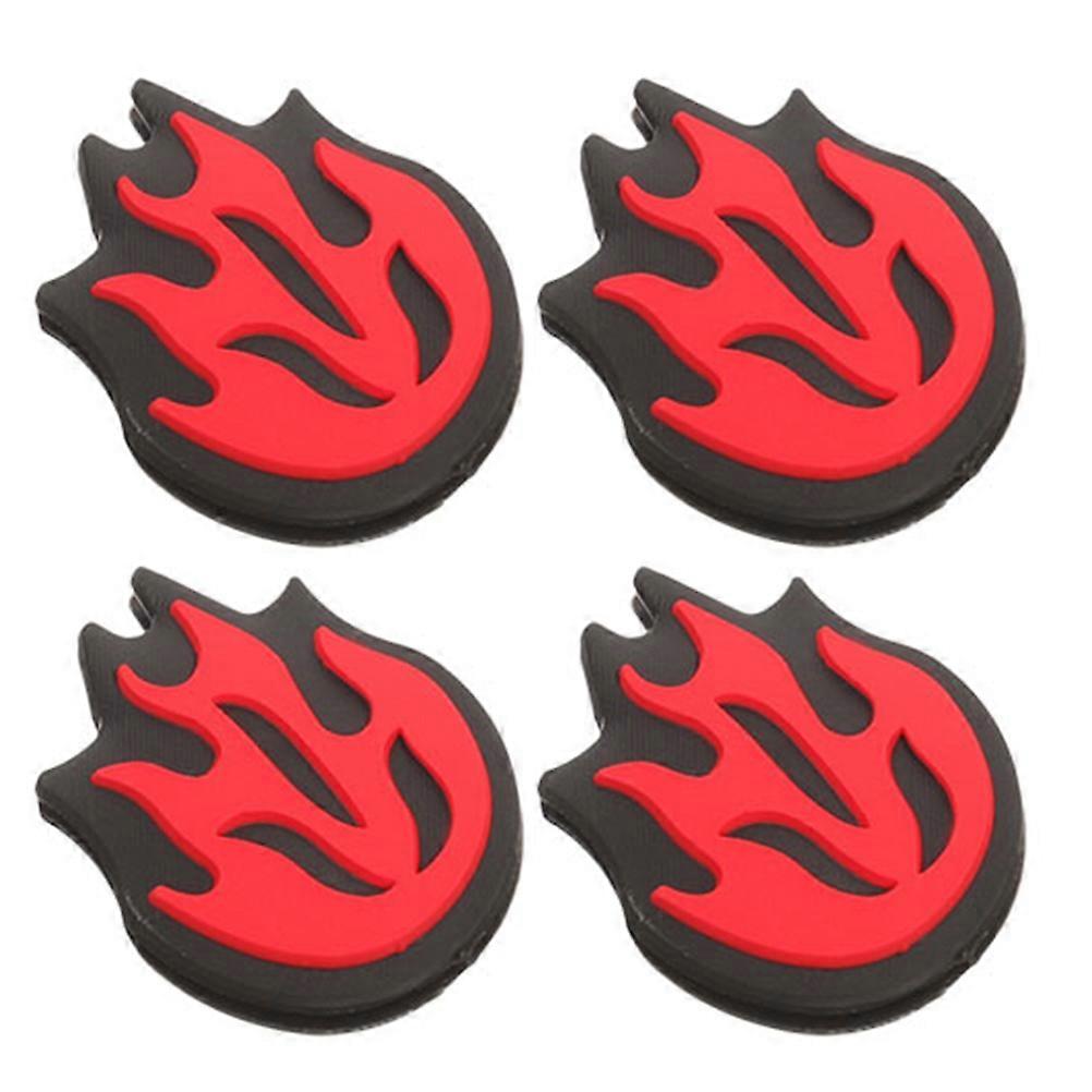 Tennis Racket Shock Absorber Silicone Dampener for Vibration 4Pcs Pack