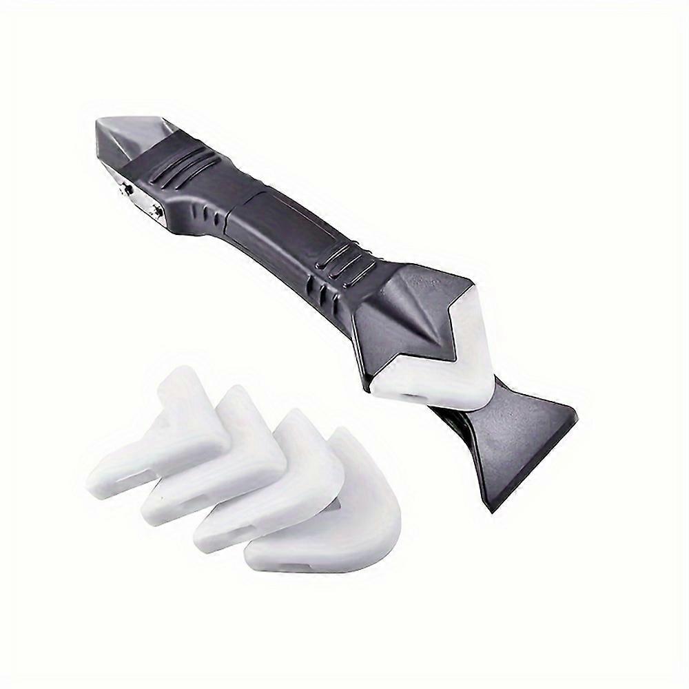 3 In 1 Plastic Scraper Sealant Smooth Remover Tool Set Caulking Finisher Smooth Grout Kit Floor Mould Removal Hand Tools Set