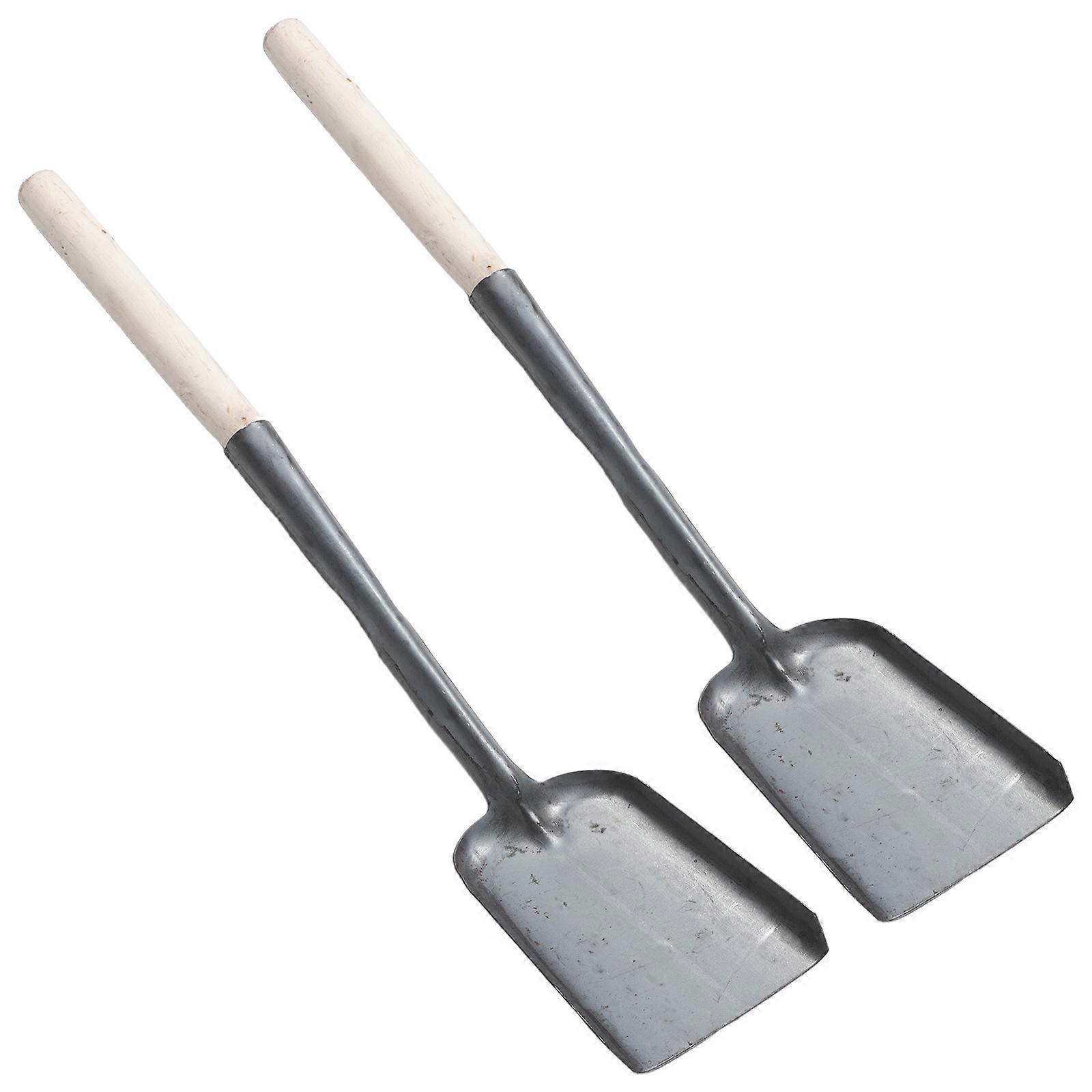 Fireplace Ash Metal Tool for Cleaning 2Pcs