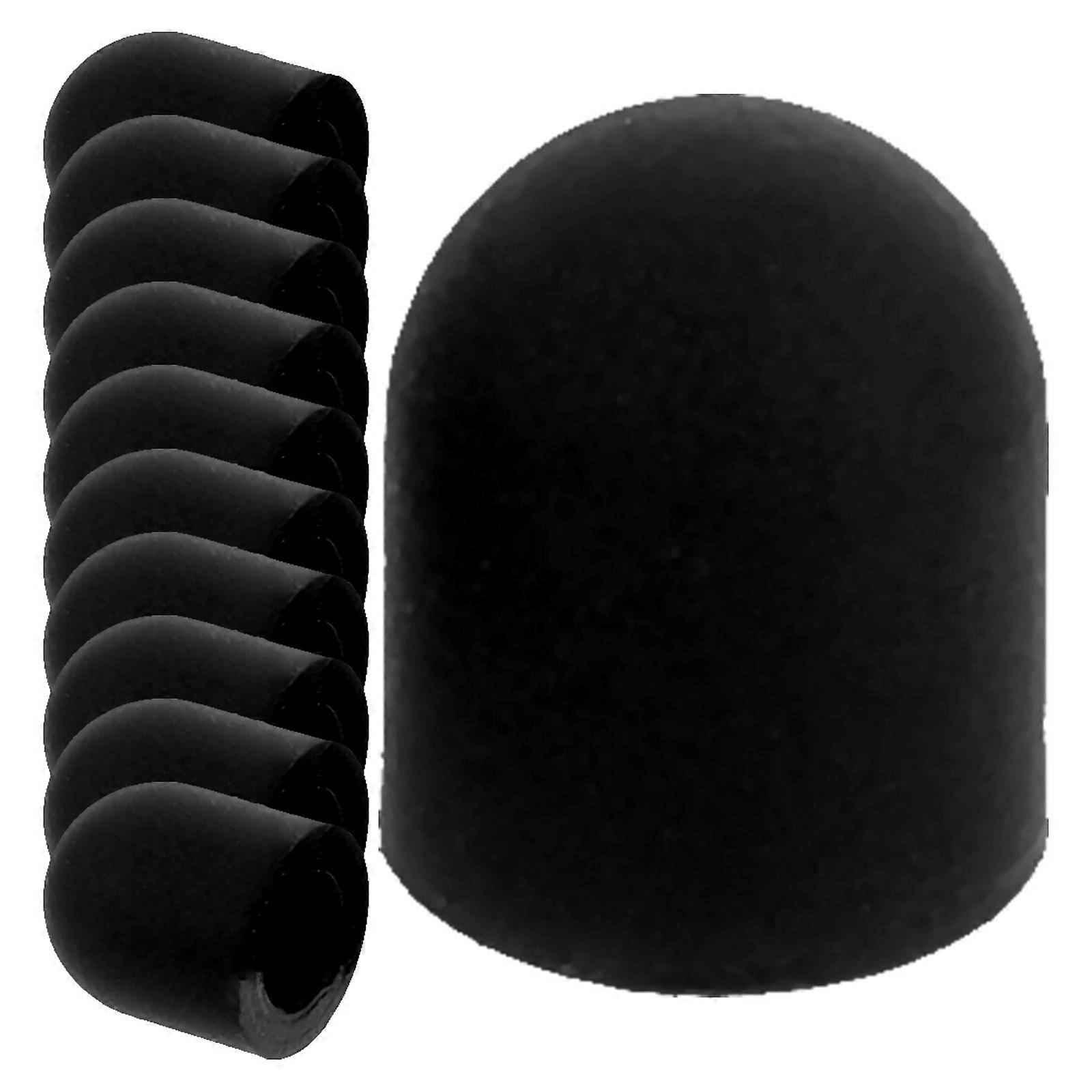 Black Silicone Stylus Tips Replacement Set for Touch Pen with 75Pcs