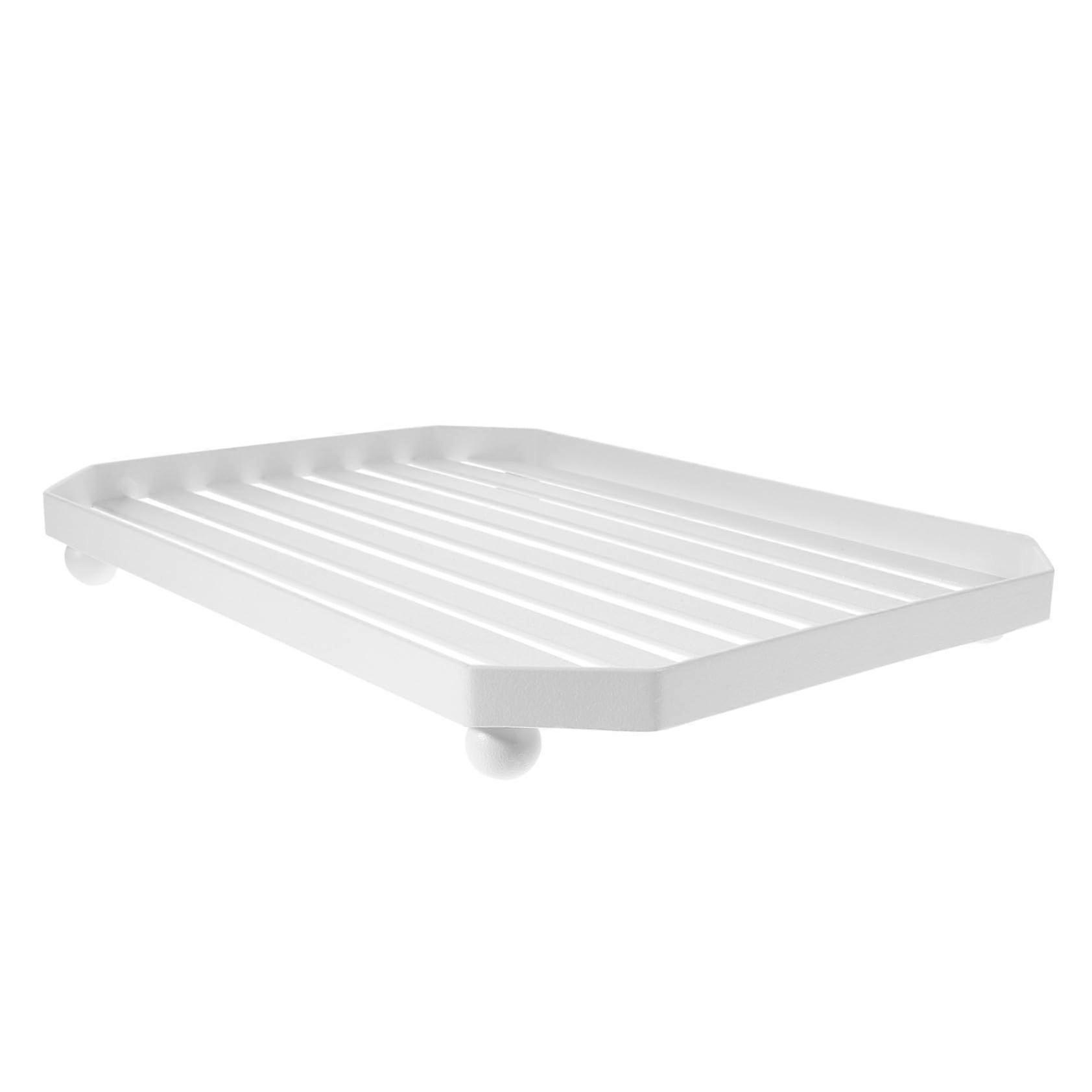 Dish Drying Rack with Stable NonSlip Frame, SpaceSaving Kitchen Storage for Plates and Utensils