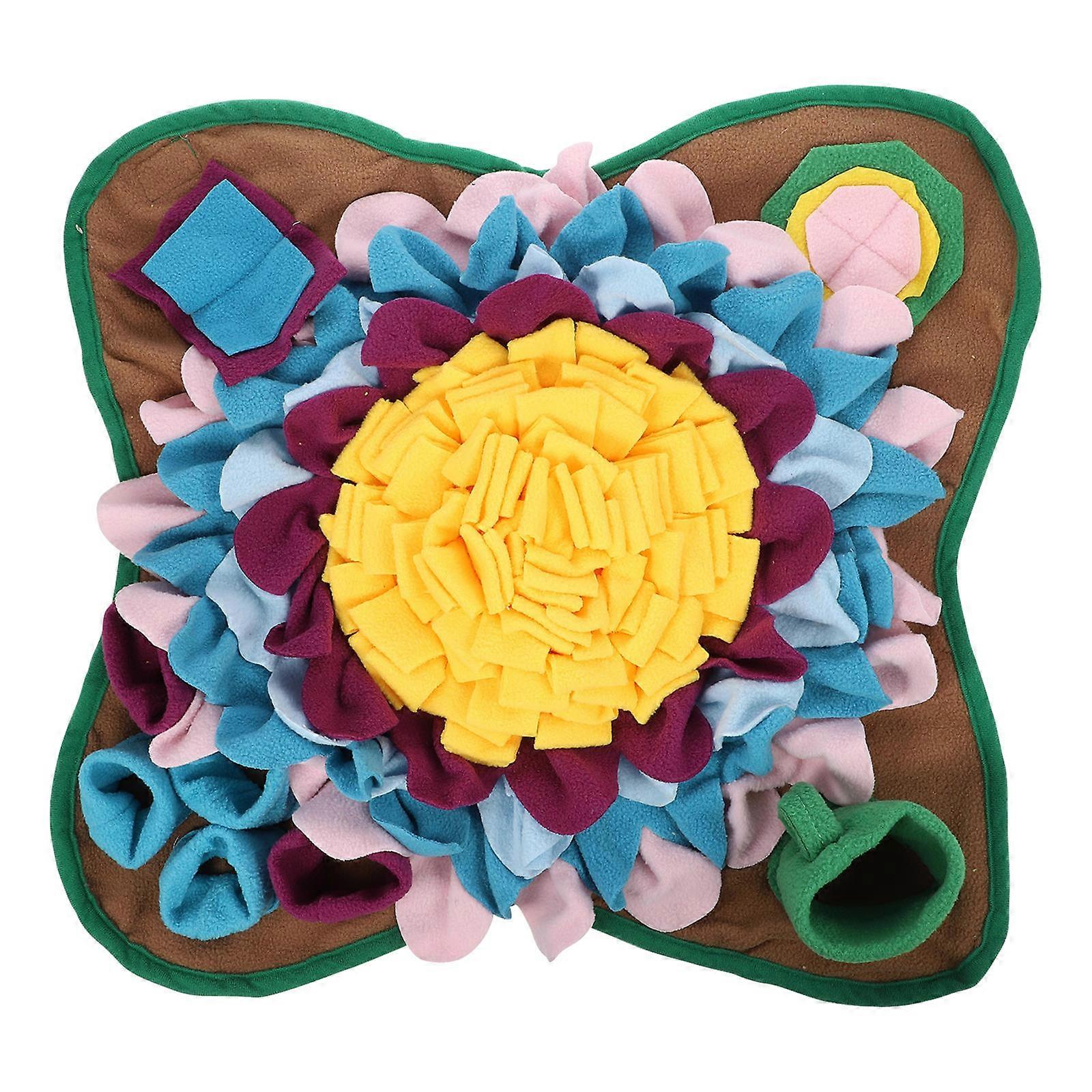 Pet Feed Training Mat Durable Sniffing Blanket for Slow Food 2Pcs