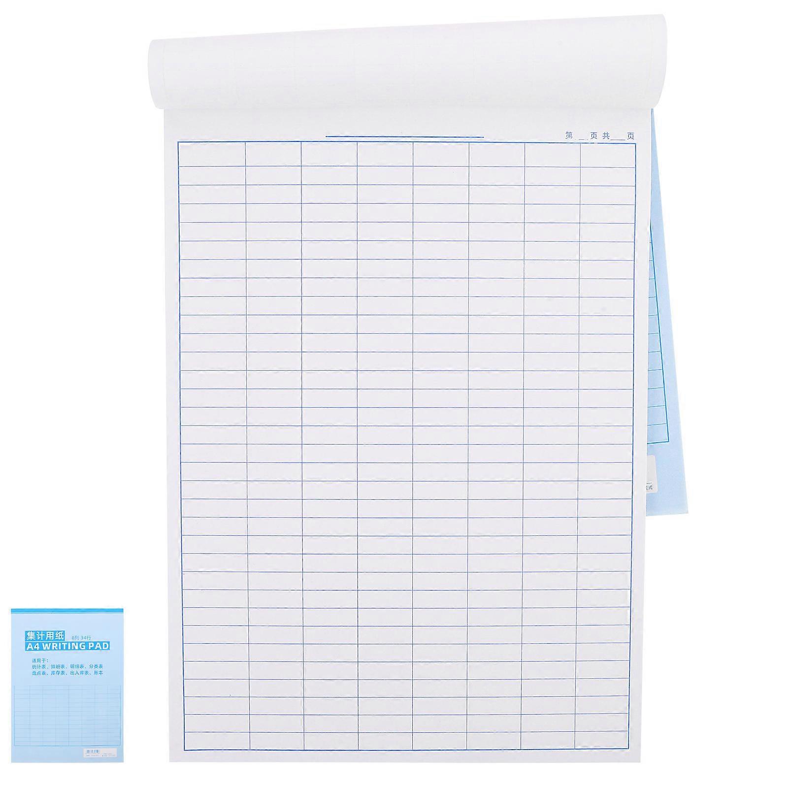 Inventory Log Book for Stock Control with Precise Financial Tracking