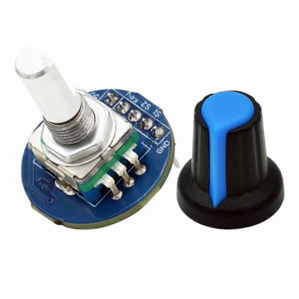 5PCS EC11 Rotary Encoder Module 5V Push Button Switch 360 Degree ...