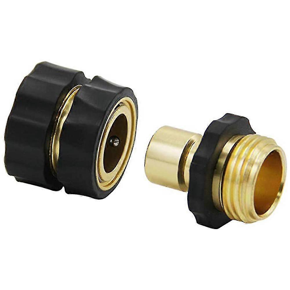 Garden Hose Coupling Quick Coupling Set, 4 Piece 25-26