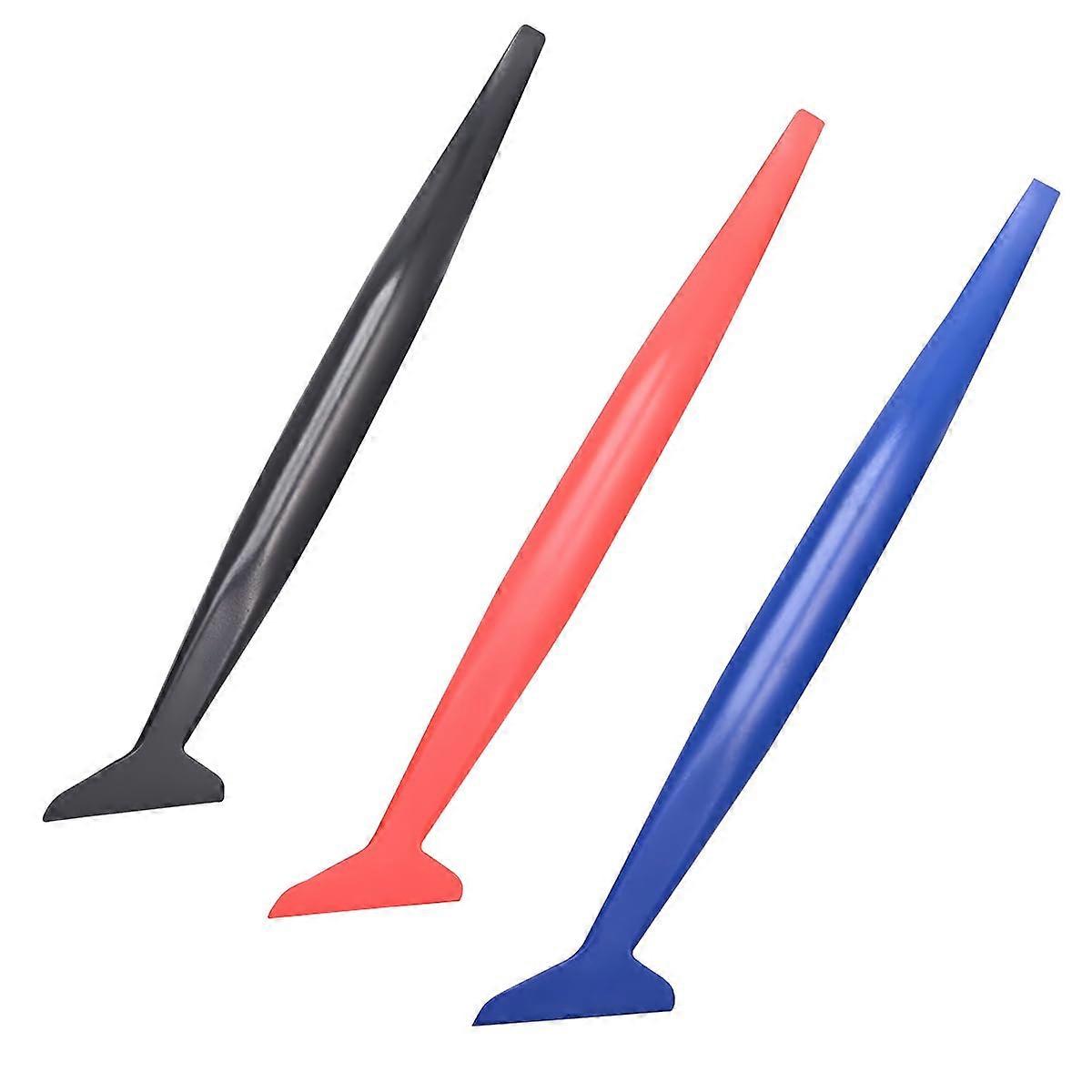 3PCS Vinyl Wrap Tool Kit with Flexible Car Wrap Squeegees, Three Hardness Options for Window Tinting