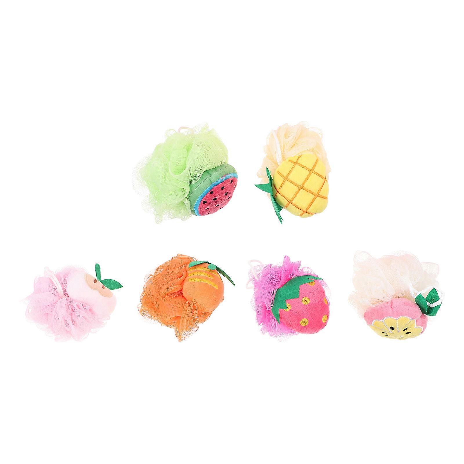 Shower Foaming Tools Bath Sponge for Bath 12Pcs Assorted Color Pe