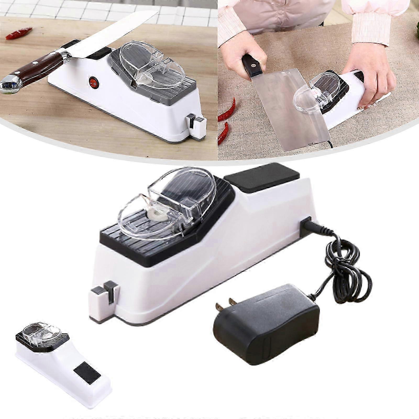 2026 Pleteffect Knife Sharpener, Electric Knife Sharpener, 5 Seconds for Quick Sharpening, Automatic Sharpener, Knife Sharpener