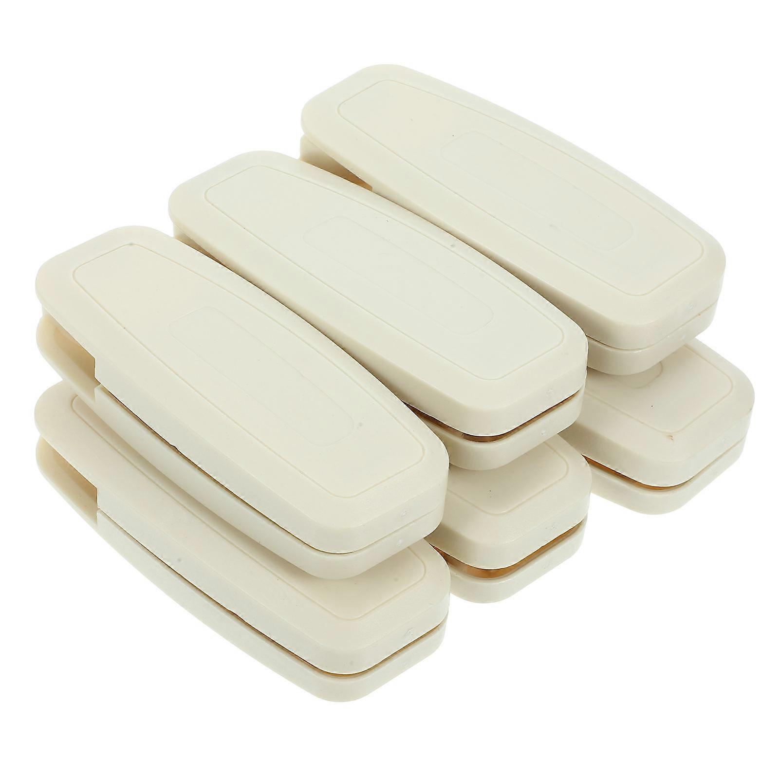 Window Blind Cord Pulls Plastic Handles for Curtain 6Pcs White