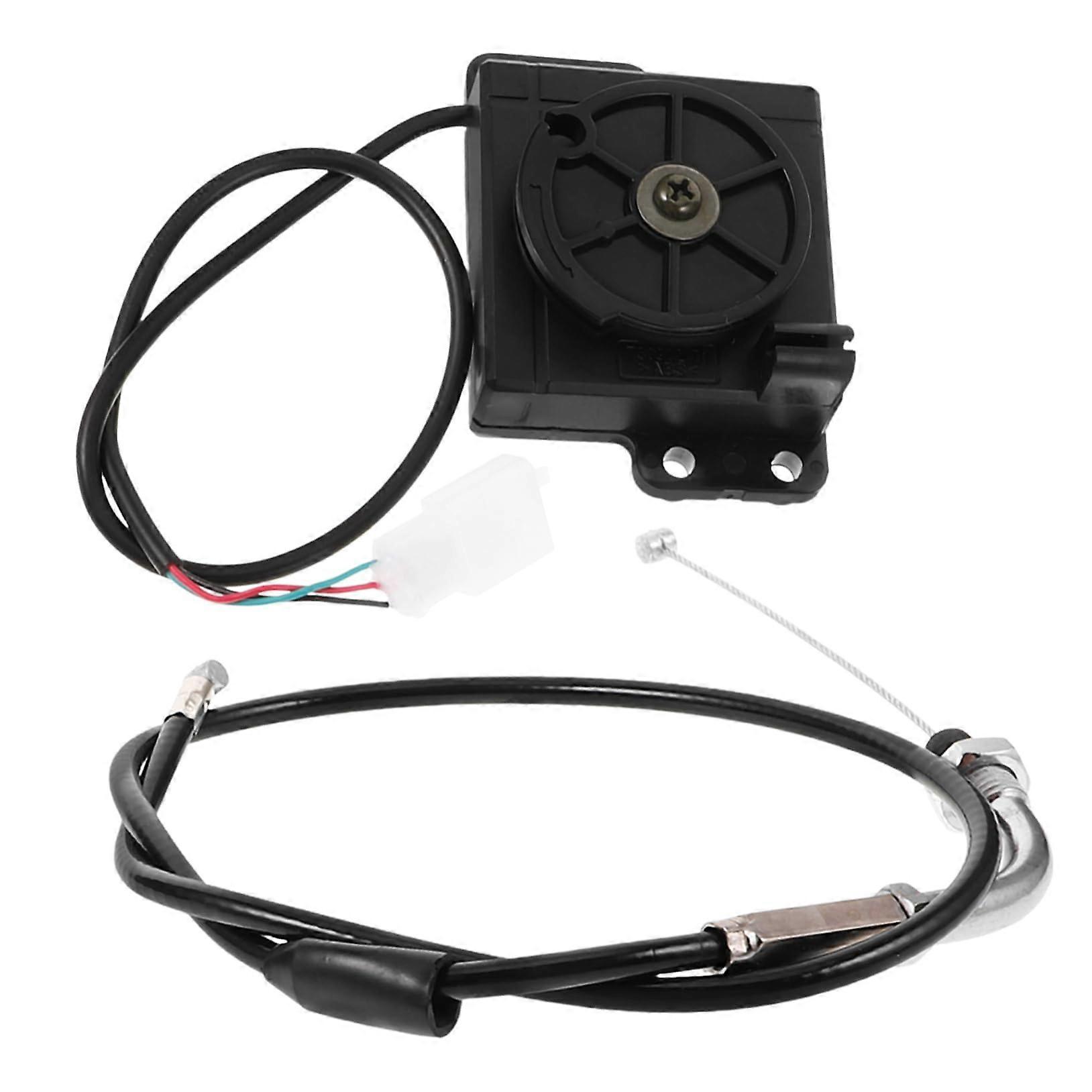 Motorcycle Throttle Cable Kit and Assist Set for Electric Bikes, Easy Install, Enhanced Response