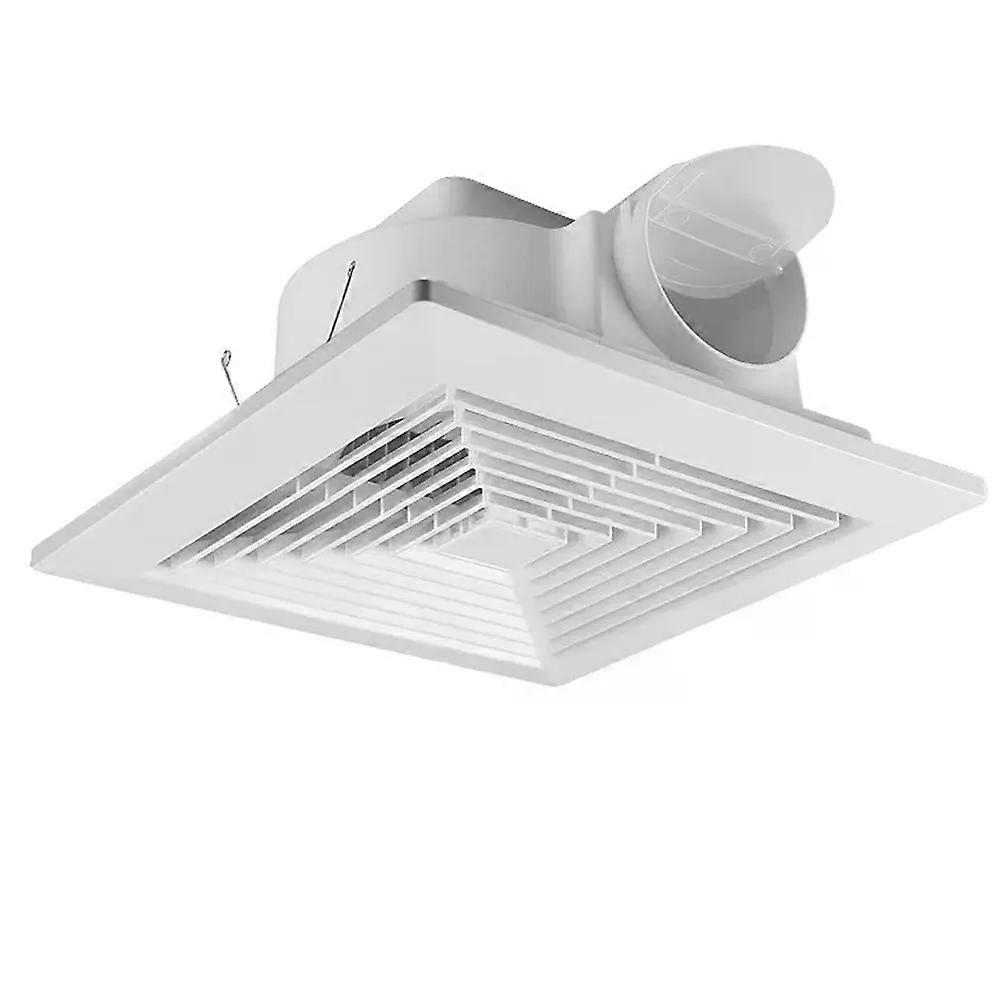 Energy Efficient Ceiling Fan Home Ventilation White Integrated Design Moisture Removal Noise-reduction Technology