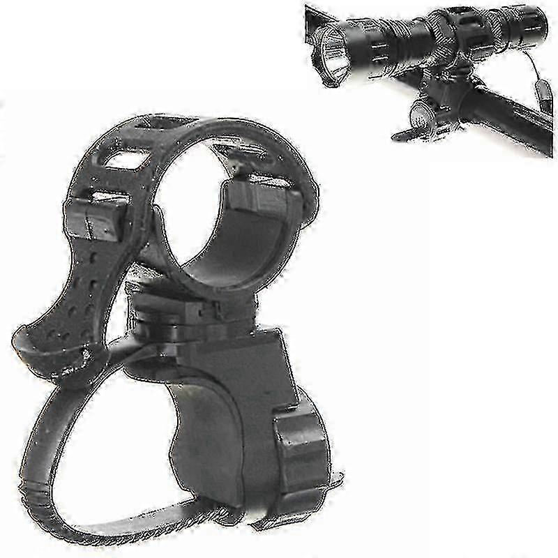 Flashlight accessories 360 degree flashlight torch mount holder clamp clip