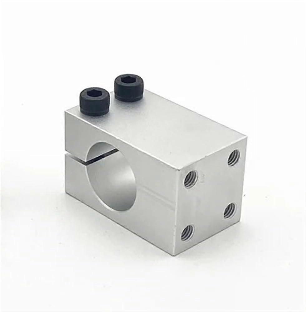 25mm Aluminum Shaft Support Bracket with Threaded Parallel Shaft Clamp, Durable Alloy Housing
