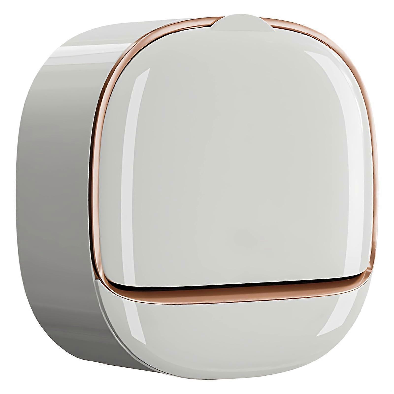 Wall Mounted Soap Dish with Rapid Drainage, Self Adhesive No Drill Bathroom Holder, Space Saving