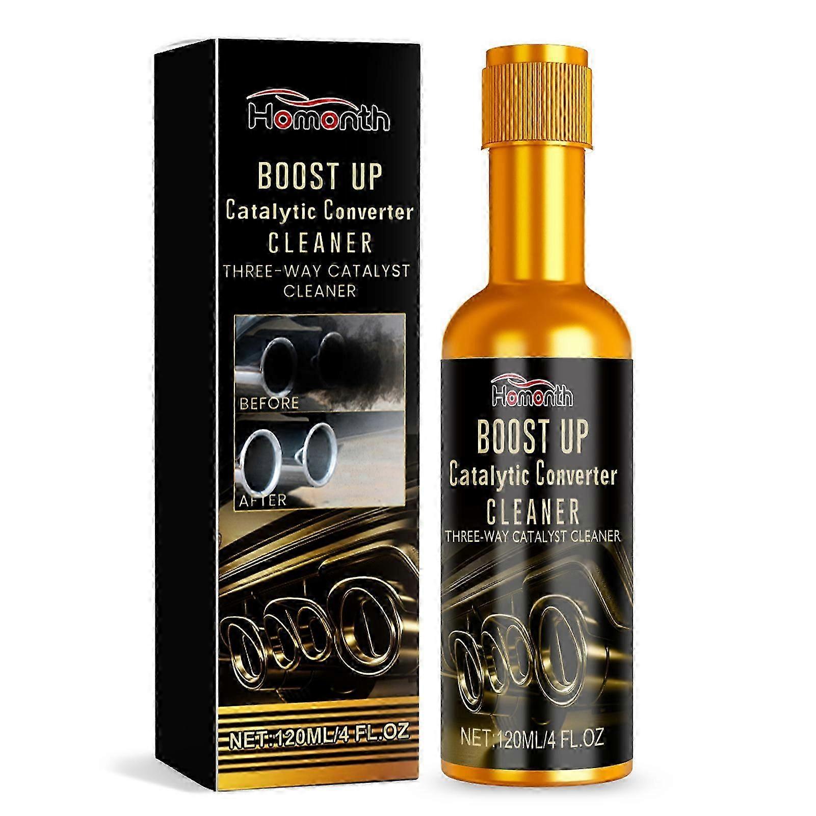 Boost Up Engine Catalytics Converter Cleaner, Catalytic Converter Agent Multifunctional Cleaning Liquid For Auto Part