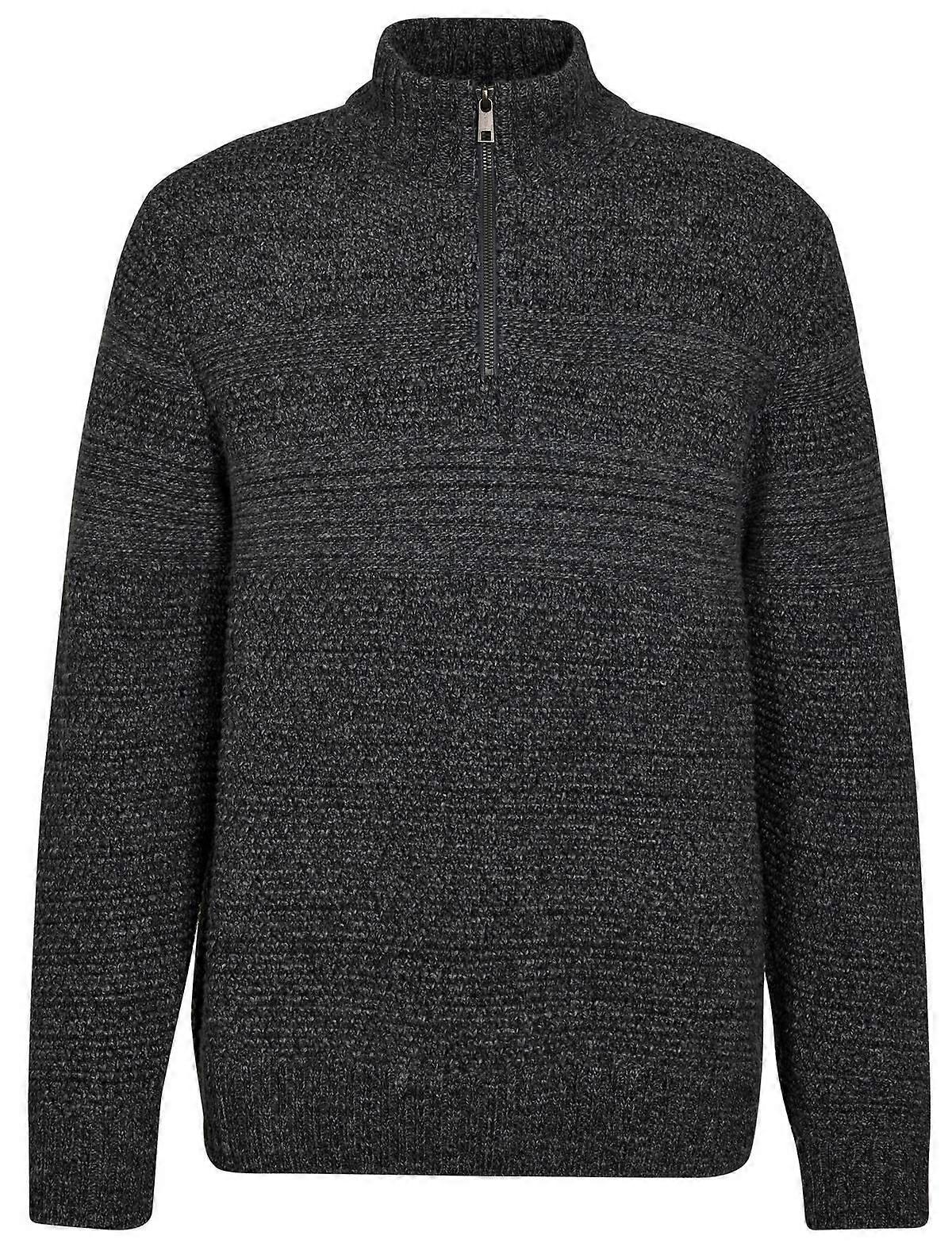 Falke Moulin  Half-Zip Sweater - Light Grey Mel