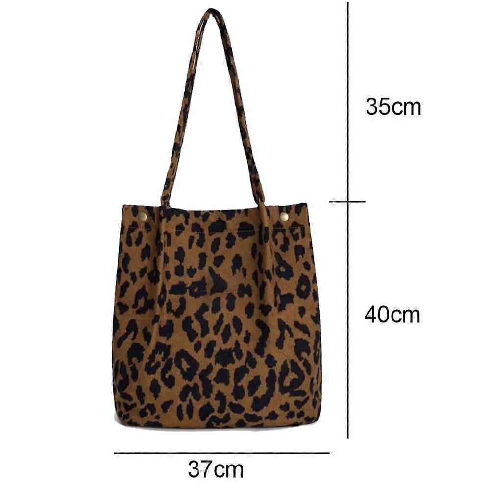 Velvet duffel bag, versatile shoulder bag, leopard print