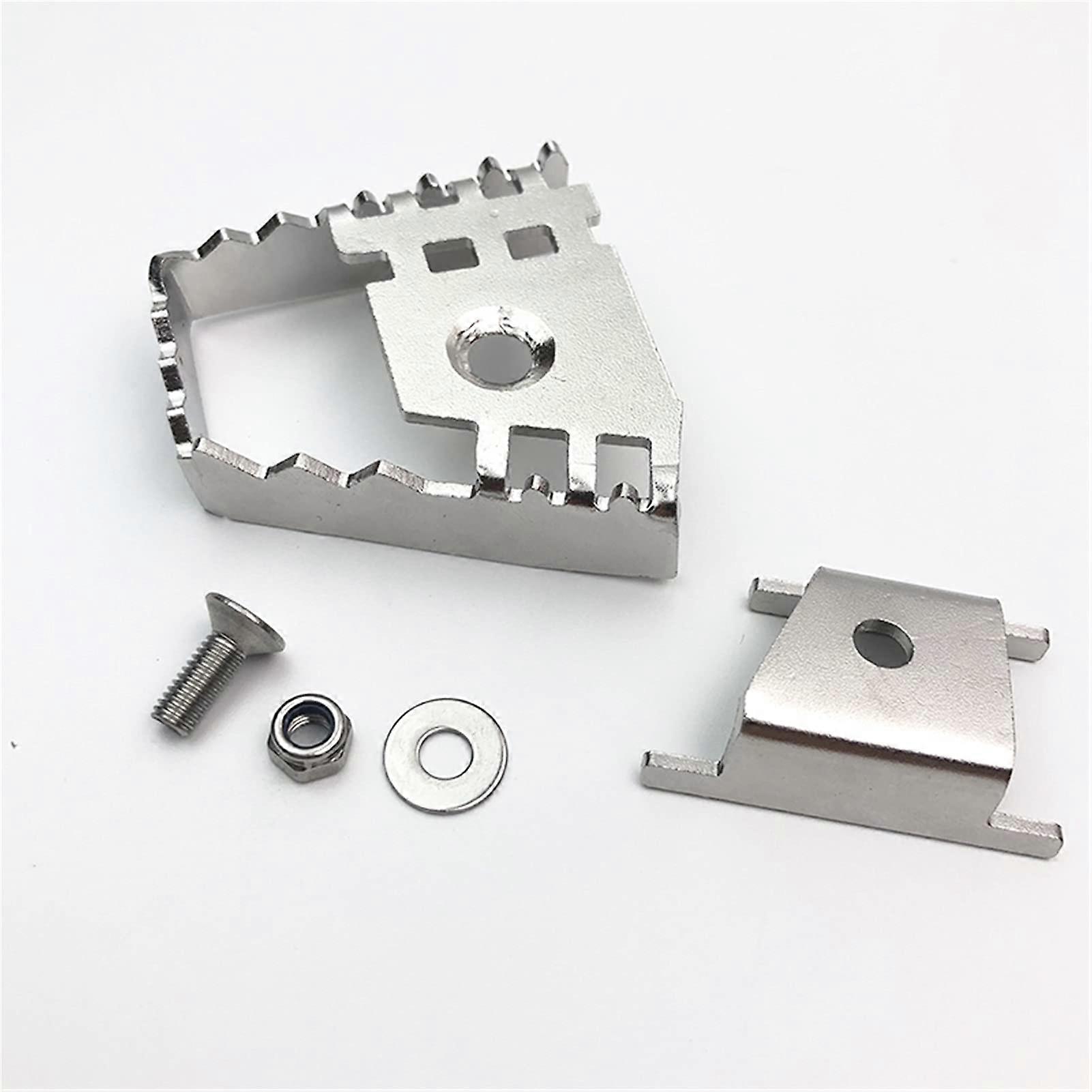 Rear Brake Pedal Extension Pad Silver Enhanced Foot Grip for BMW F750GS F850GS 20182019