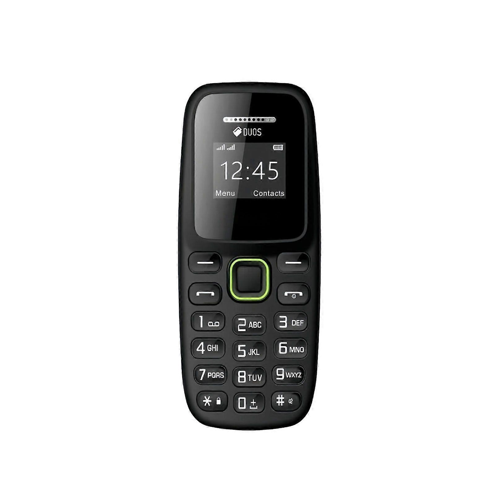 Mini Celular Dual SIM com Discagem 2G GSM 0,66 Polegadas Bluetooth BM310