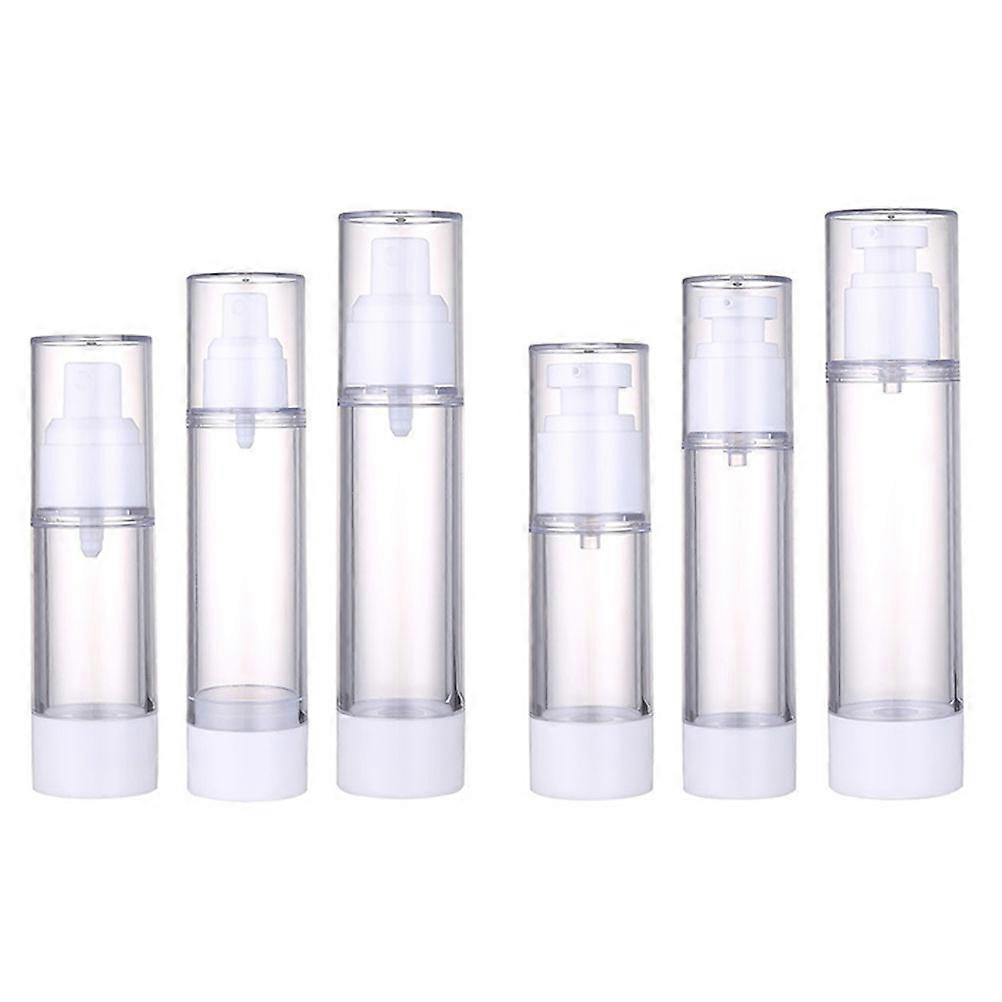 Spray Bottle Cosmetics for Moisturizing Function with 6Pcs White Refillable Bottles
