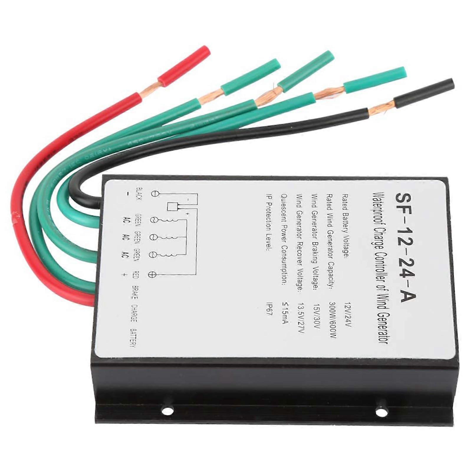 Solar Wind Hybrid Charge Controller 12V 24V with LED Indicator and MultiLayer Protection for OffGrid Systems