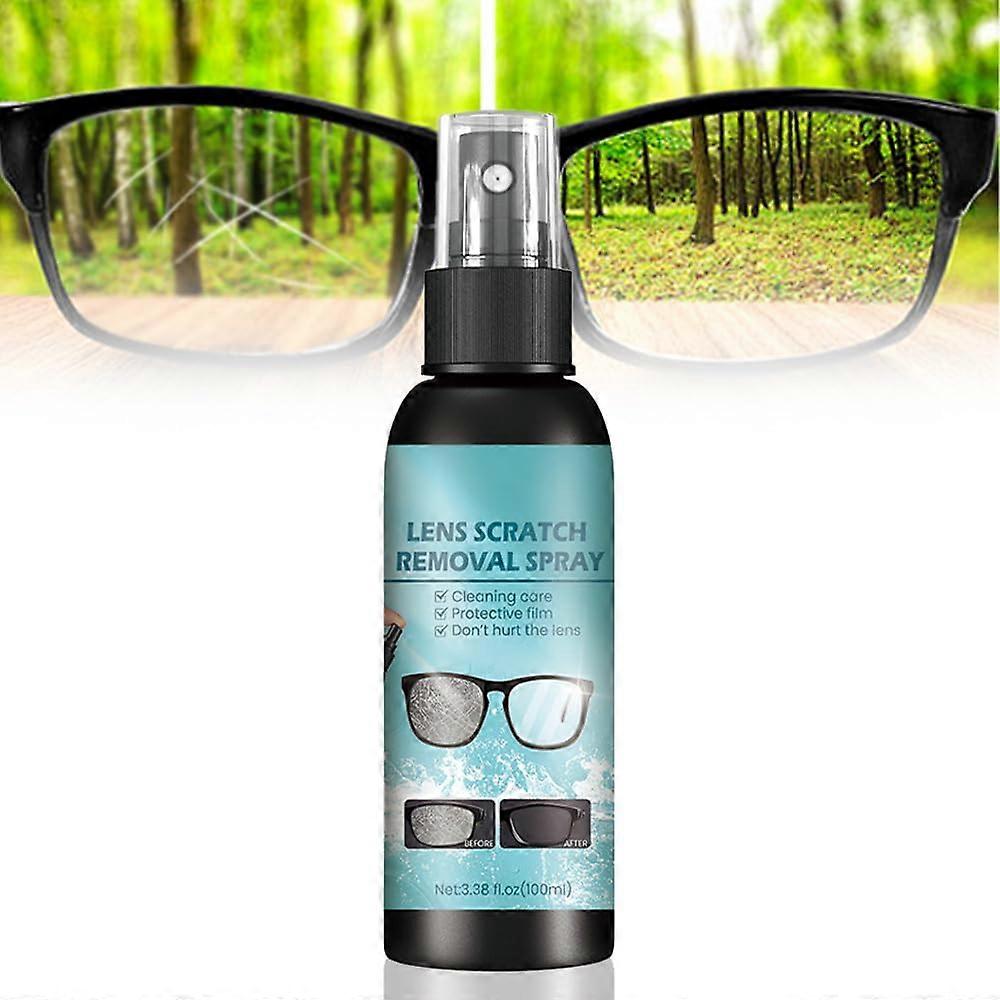 Eyeglass Scratch Remover 100ml Spray for Quick Lens Restoration and Sunglass Scratch